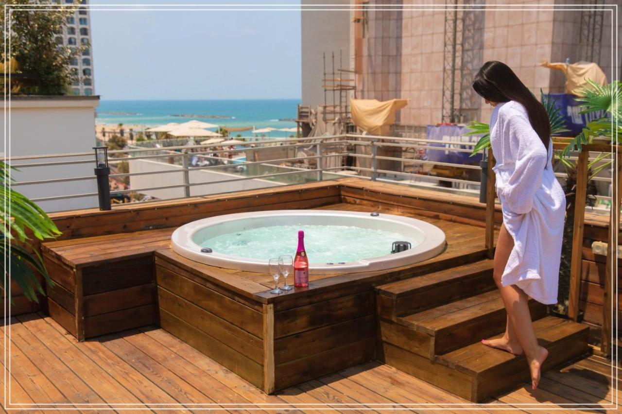 Beach Boutique Hotel And Spa By Tlv Hotels Tel Aviv Dış mekan fotoğraf